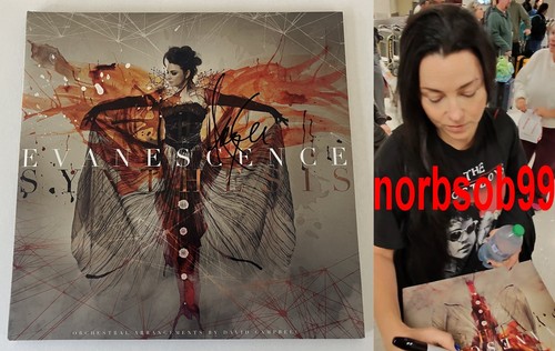 Amy lee signed evanescence - lee,