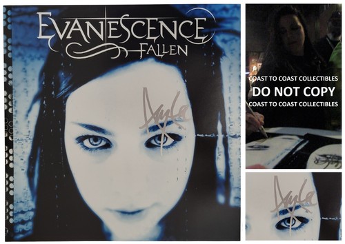 Amy lee signed - signed, evanescence