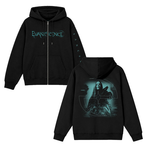 Evanescence zip hoodie - up,