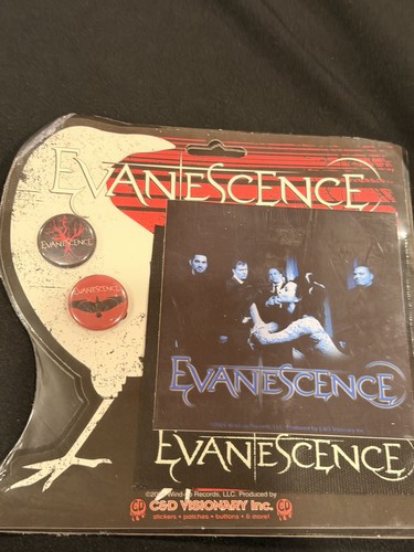 Vintage evanescence button - vintage,