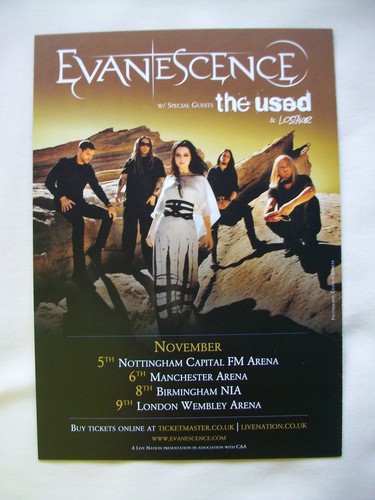 Evanescence the used - used, &