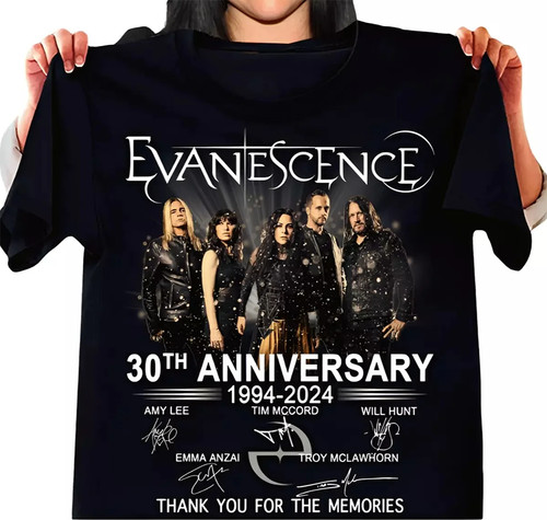 Shirt evanescence - evanescence, 30°