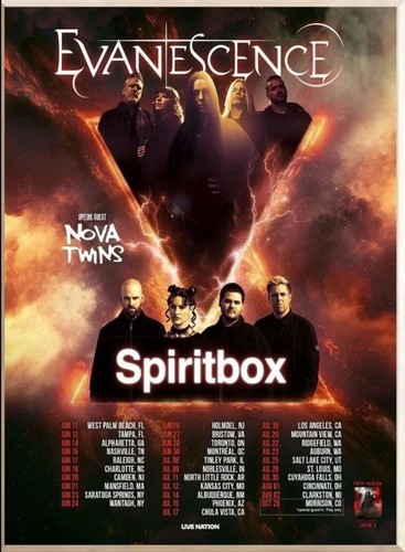 Evanescence north america tour - north,